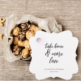 Chic Calligraphie nimmt Zuhause und mehr Liebe Hoc Geschenkanhänger