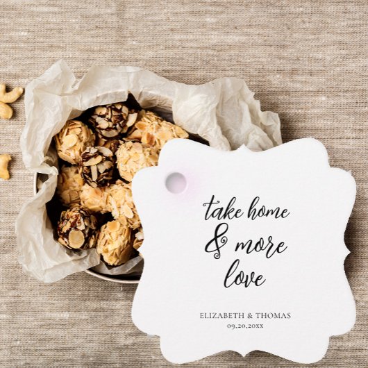 Chic Calligraphie nimmt Zuhause und mehr Liebe Hoc Geschenkanhänger