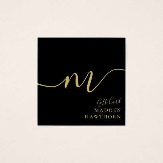 Chic Calligraphy Black Gold-Zertifikat (Vorderseite)