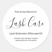 Chic Calligraphy Lash Extension Aftercare Kit