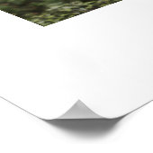 Chic Calligraphy Script Foto Wedding Welcome Sign Poster (Ecke)