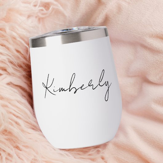 Chic Calligraphy Script Monogram