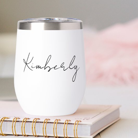 Chic Calligraphy Script Monogram