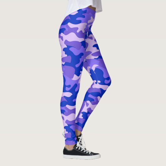 Chic Camouflage Khaki Pattern Leggings (Rechts)