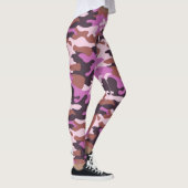 Chic Camouflage Khaki Pattern Leggings (Rechts)