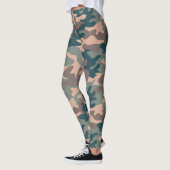 Chic Camouflage Khaki Pattern Leggings (Links)