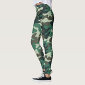 Chic Camouflage Khaki Pattern Leggings (Links)