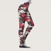 Chic Camouflage Khaki Pattern Leggings (Rechts)