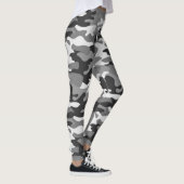 Chic Camouflage Khaki Pattern Leggings (Rechts)