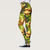 Chic Camouflage Khaki Pattern Leggings (Links)