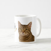 Chic Cat Café Vibe Tasse Niedlicher Kaffee Lover D (VorderseiteRechts)
