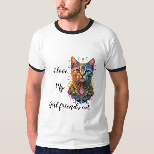 "Chic Cat Liebe Collection" T-Shirt (Vorderseite)