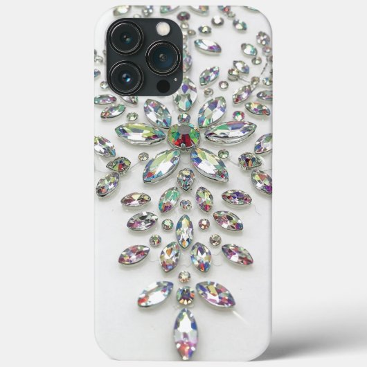  Chic Cell Phone Case with Modern Glitter Effect  (Rückseite)