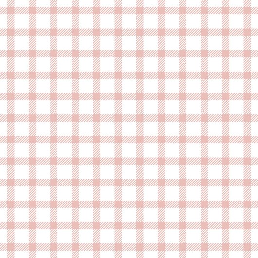 Chic Checkered Rose Gold Fleece Blankon