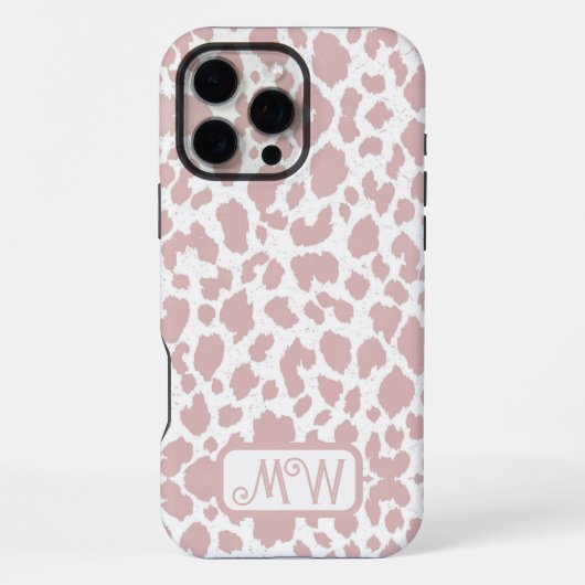 Chic Cheetah Leopard iPhone Hülle (Rückseite)