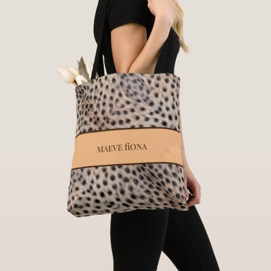 Chic Cheetah Personalisiert Tasche (Von Nahem)