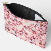 Chic Cherry Blossoms Make-up Bag Zubehörtasche (Offen)