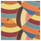 Chic-Chevrons in verschiedenen Farben Stoff (Nahaufnahme)