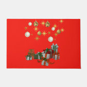 Chic Christmas Fußmatte (Vorderseite)