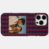 Chic Christmas Gift Ideas Herringbone  Case-Mate iPhone Hülle (Rückseite (Horizontal))