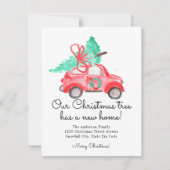 Chic Christmas Tree New Zuhause Car Fun Script Mov Ankündigung (Vorderseite)