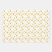Chic Christmas Tree Pattern Geschenkpapier Set (Vorderseite 3)