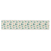 Chic Christmas Trees Holiday Dining Table Runner Mittelgroßer Tischläufer (Horizontal)