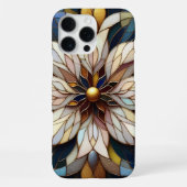 Chic Classic gesteinigtes Glas Floral Art Muster iPhone Hülle (Rückseite)