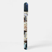 Chic Classic gesteinigtes Glas Floral Art Muster iPhone Hülle (Rechte Seite)