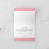 Chic Clothesline Baby Danke Card - Mädchen