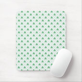 Chic Clover Print Mouse Pad für Zuhause oder Offic Mousepad (Mit Mouse)
