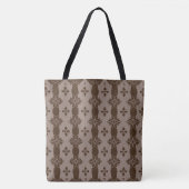Chic Coffee Brown und Sand Beige Tasche (Vorderseite)
