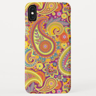 Chic Colorful Floral Paisley Girl Pattern Case-Mate iPhone Hülle