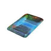 Chic Colorful Fountain Banca del Gottardo Badematte (Schrägansicht)