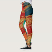 Chic Colorful Glitzer Leggings (Links)