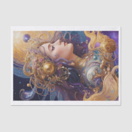 Chic Colorful Modern Art Decoupage Tissue Seidenpapier