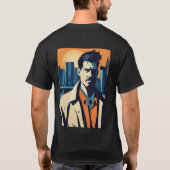 "Chic Comfort: Efforless Everyday Style" T-Shirt (Rückseite)