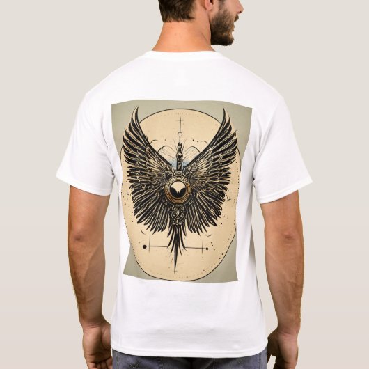 Chic Comfort: Embrace Style mit jedem Thread" T-Shirt (Rückseite)