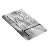 Chic Construction Crane Foto 2022 Kalender Magnet (Rechte Seite)