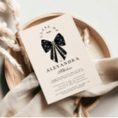 Chic Coquette Graduation Celebration Einladung