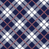 Chic Coral Navy Kariert Tablecloth für stilvolle T Tischdecke