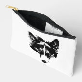 chic corgi visage zubehörtasche (Offen)
