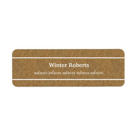 Chic Cork Holz (Vorne)