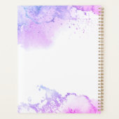 Chic Cosmic Lila Planner Planer (Rückseite)