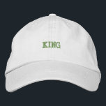 Chic Cotton Cap mit King Text Embroiderhut Bestickte Baseballkappe<br><div class="desc">Chic Baumwollkappe mit besticktem "King"-Text,  Komfort und lässige Eleganz.</div>