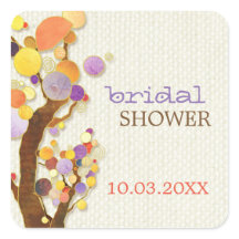 Chic Country Trees Herbst-Brautparty