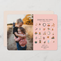 Chic Countys bis Weihnachten Lachs Pink Foto