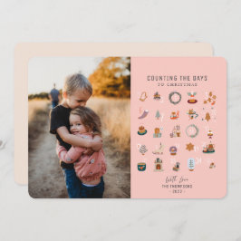 Chic Countys bis Weihnachten Lachs Pink Foto