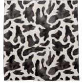 Chic Cow Print Dusche Vorhang (Vorderseite)