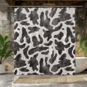 Chic Cow Print Dusche Vorhang